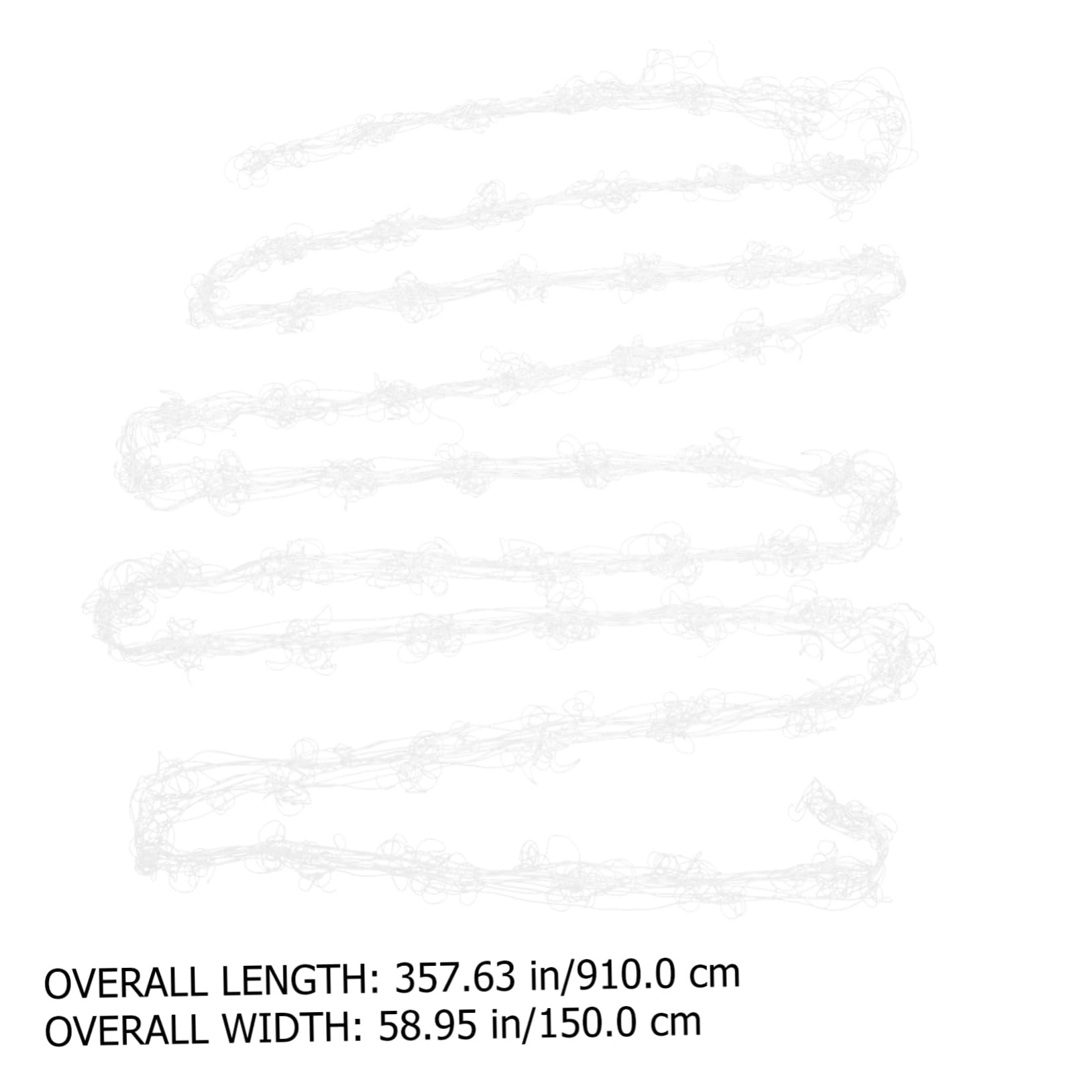 HEMOTON 4 Stück Netz drücken Pflanzen unterstützt Anlage Gurkennetzgitter grünes Spaliernetz Blumengitternetz Blumen-Kletternetz Gartenschlangennetz Polyester Weiß