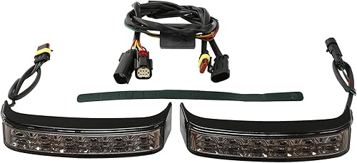 Miniatura 3 de TCT-MOTORPARTS Bolsas LED para alforjas con luz de giro de freno para Harley Electra Road Glide FLHTCU FLHTK FLHTCUL, FLHTKL, FLTRU FLHTKSE FLTRUSE