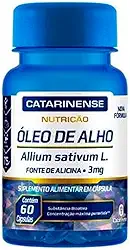Oleo de Alho Desodorizado - Sem Odor 60 Capsulas Catarinense