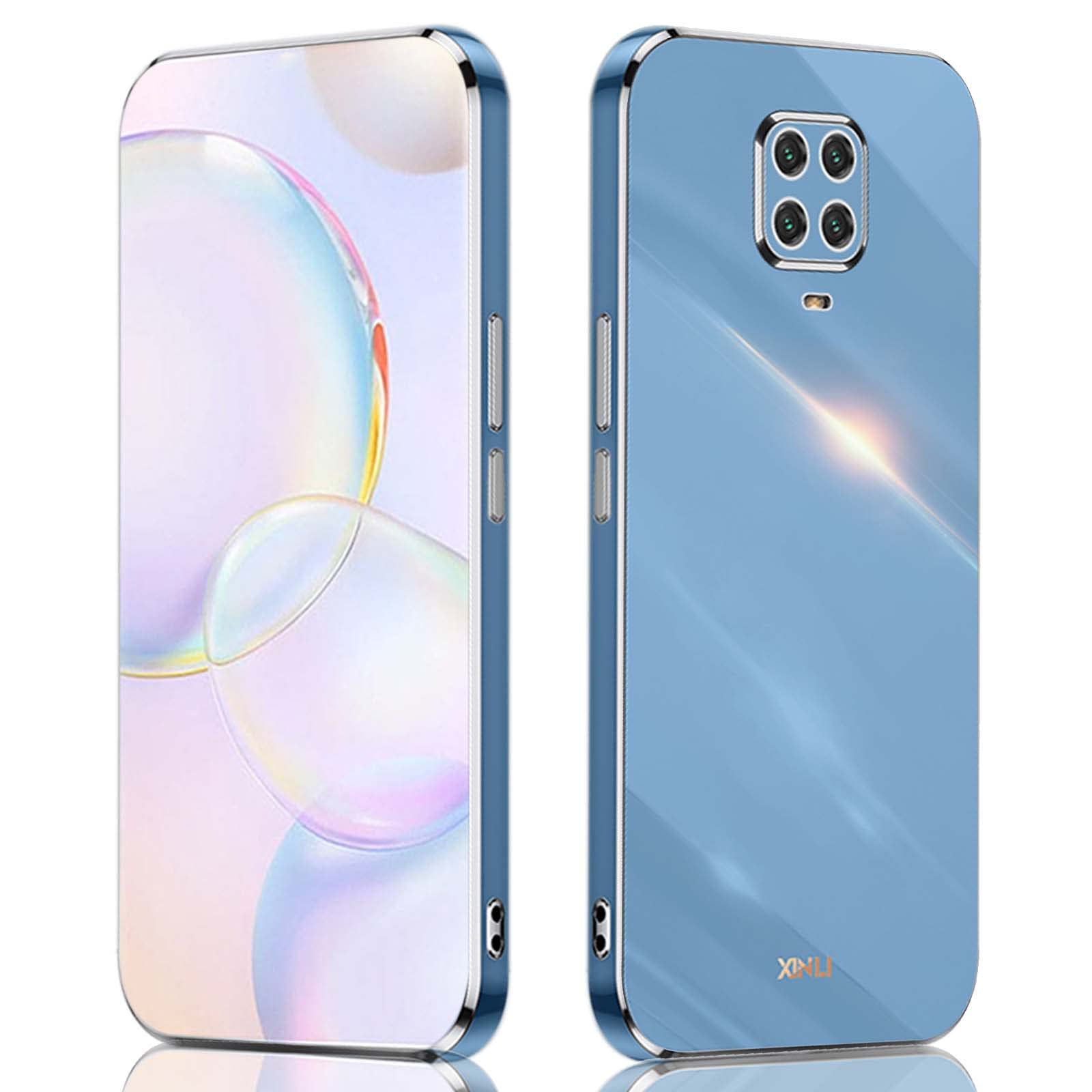 Custodia Per Xiaomi Redmi Note 9S/Note 9 Pro | Cover In Silicone Morbido Colorato Con Cornice Oro | Antiurto E Sottile | Donna - Verde - 2
