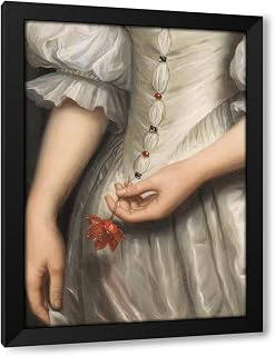 ArtDirect Baroque Detail Painting Custom Framed Art Print Giclee Print or Canvas Options with Various Sizes and Customization by The Art Concept