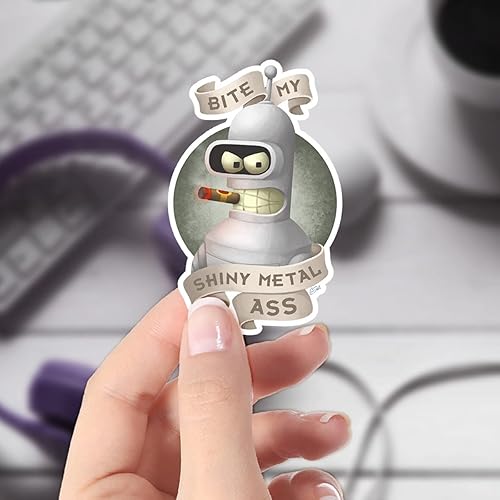 Miniatura 3 de Bite My Shiny Metal Ass - Original Artwork Sticker