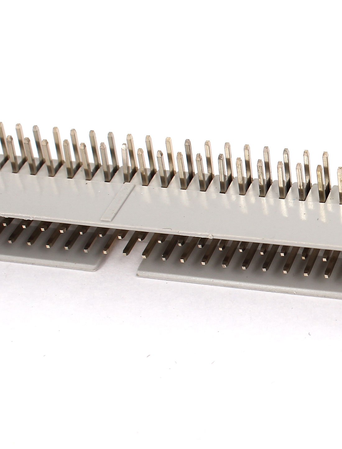 Aexit 2.54mm 2-Row Audio & Video Accessories 64P Lock Type Right Angle IDC Pin Headers Connectors & Adapters Connector Gray