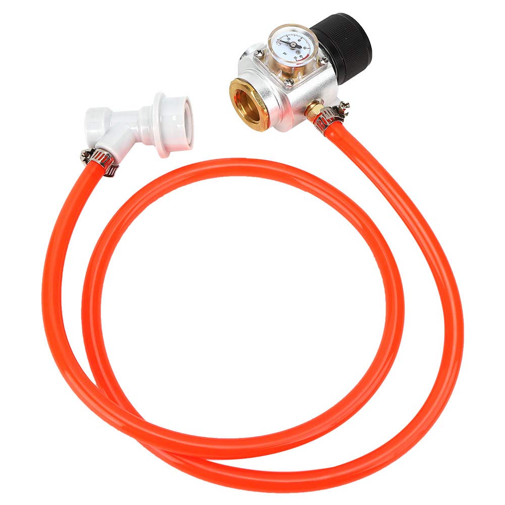 Mini Régulateur de Gaz CO2 de qualité Supérieure avec Verrouillage à Bille, Parfait pour le Brassage à Domicile et la Distribution de Fûts, 1 Pièce