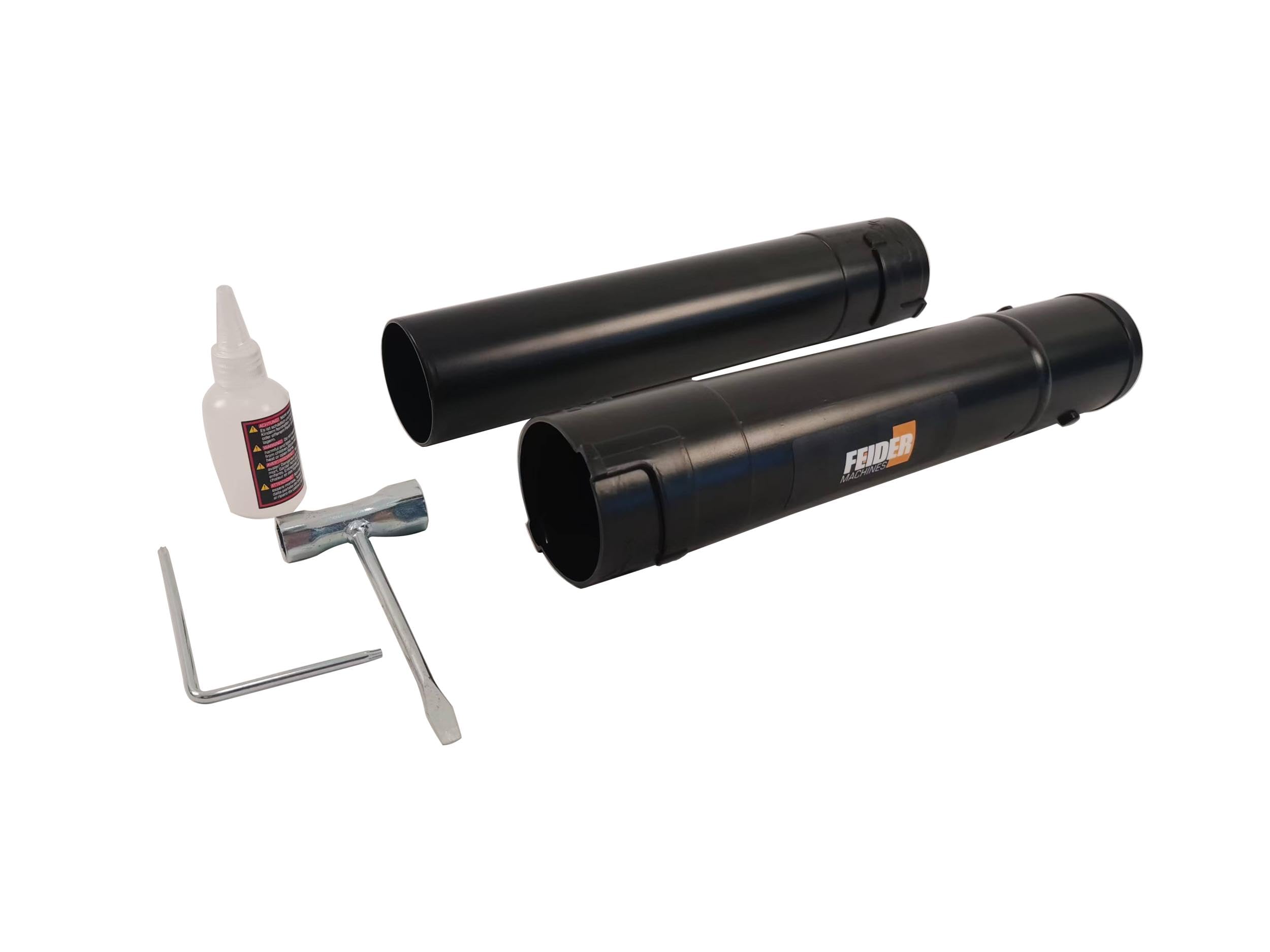 Feider Soplador Térmico 26.5 cm³ Potencia 650 W Motor 4 Tiempos, Flujo de aire 690 m³/h, Sistema Antivibración, Depósito 280 ML, FST264T