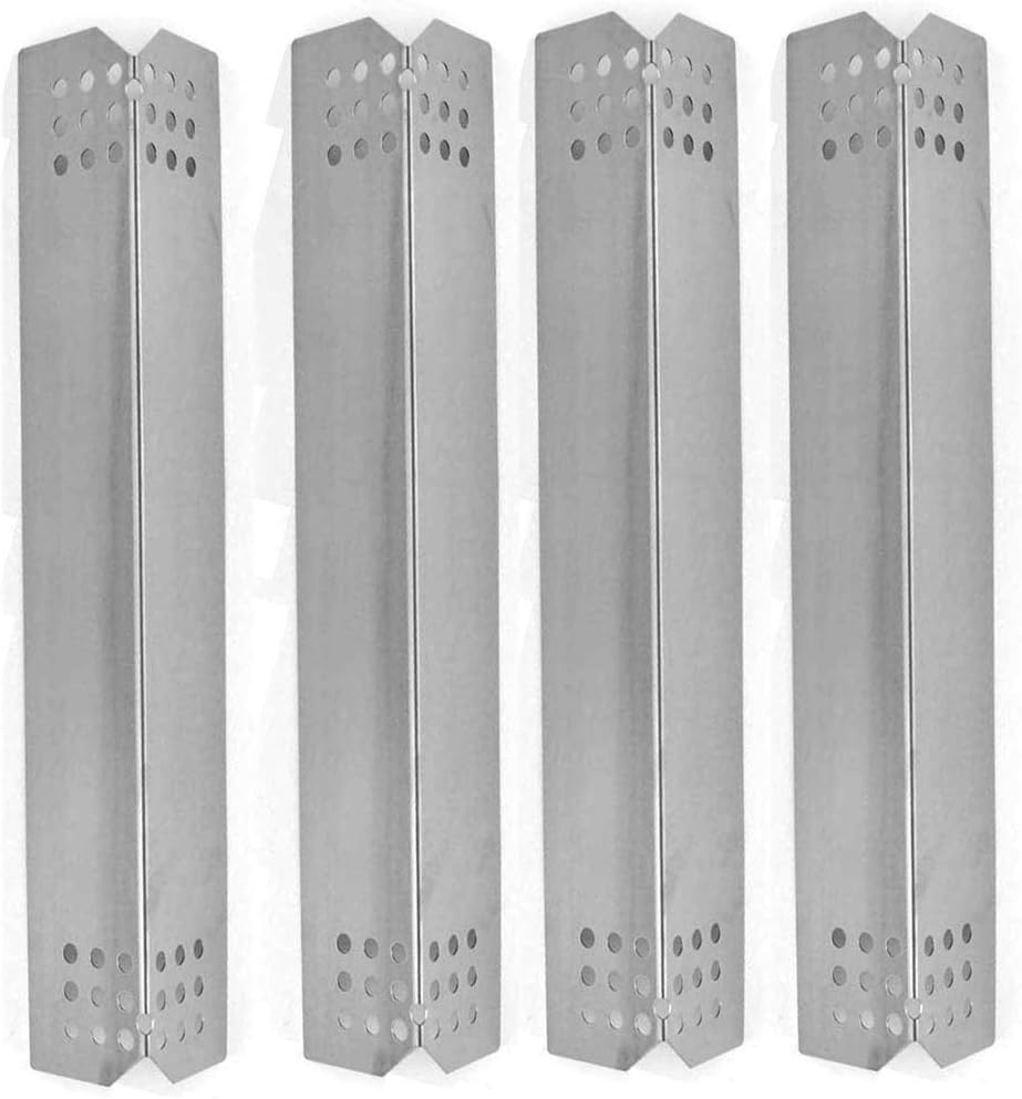 Replacement Heat Plate for Jenn-Air 720-0336B, 720-0336C, 720-0709, 720-0720, 730-0336B, 730-0336C, 740-0711, 740-0712, 720-0727, 730-0709B, 730-0727, 730-0720 Gas Models (4-Pack)
