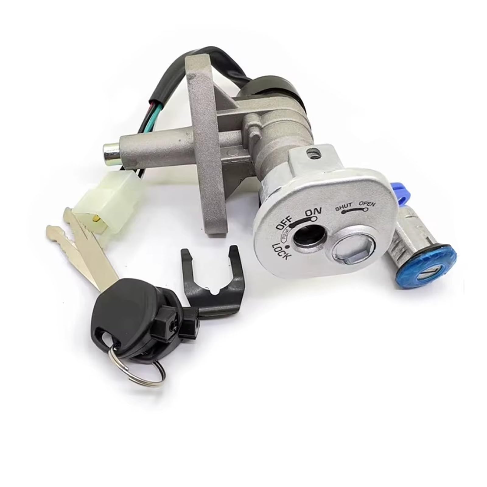para Yamaha BWS125 150 QJ50QT-2 Scooter Motocicleta Interruptor Encendido Cerradura Arranque Llave Puerta Eléctrica Cerradura De Encendido