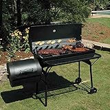 Char-Broil American Gourmet Offset Charcoal Smoker And Grill, Deluxe