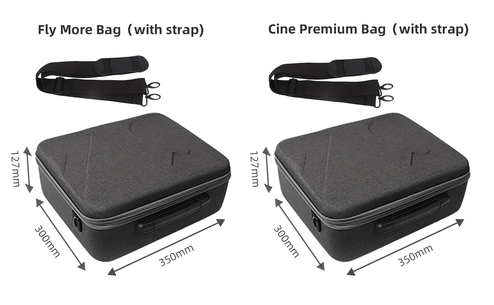 MotuTech - Borsa a tracolla per DJI Mavic 3 Drone con telecomando e accessori, custodia per trasporto trolley, Per Mavic 3 Cine Premiun, Valigetta