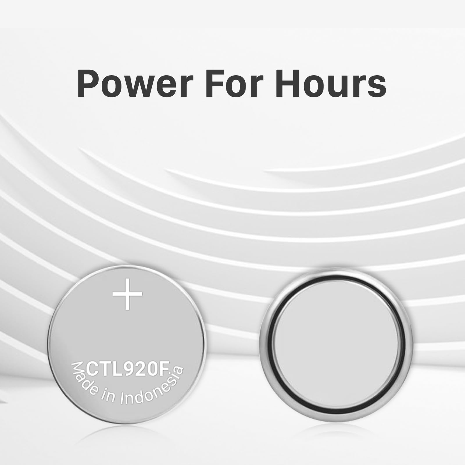 CTL920F - Batteria a energia solare, compatibile con Panasonic CTL920F, batteria solare per orologio Casio