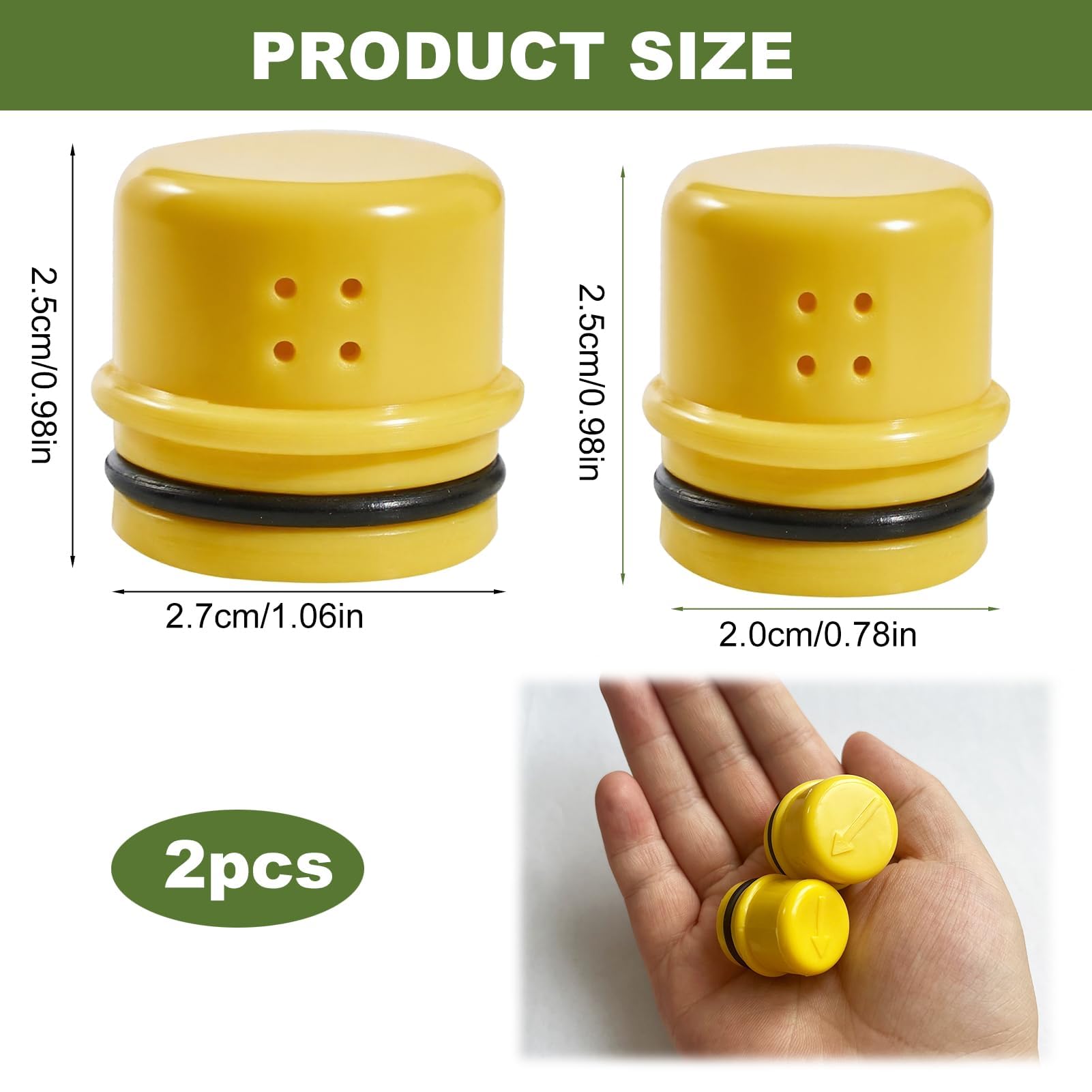 2Pcs Ultralight Portable Bidet for Travel Camping Hiking Universal Water Bottle Bidet Kit Reusable with 4 Holes Spraying — view 2