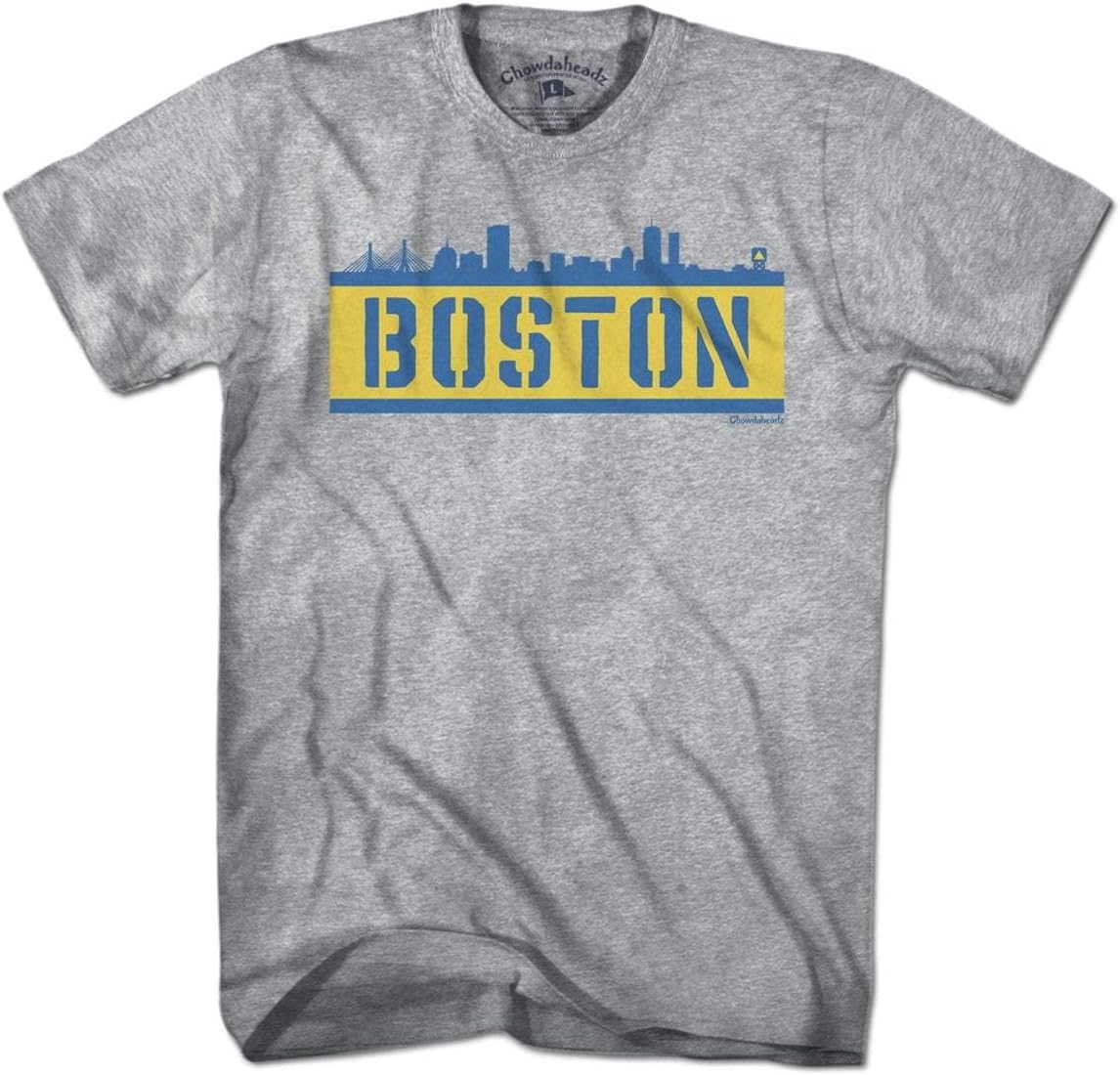 Chowdaheadz Boston Finish Line T-Shirt - Unisex Vintage Tee Soft Cotton Blend