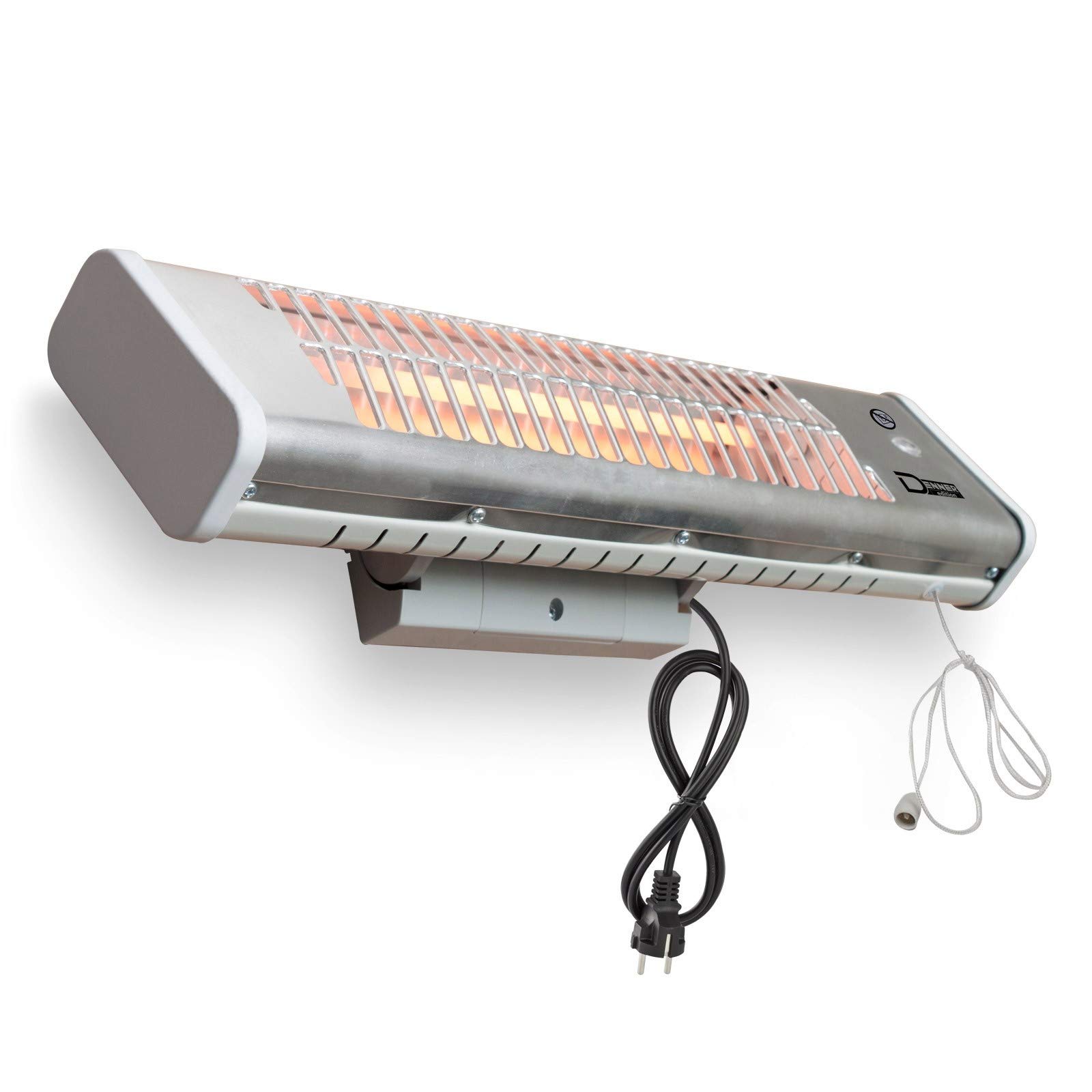 DEMA Wickeltisch Heizstrahler 1200 W – Wärmestrahler, Quarz-Heizer, Elektroheizer, Heizung, Babyzimmer & Kinderzimmer, sicher & effizient, ideal für Wickeltisch, Wärme & Komfort