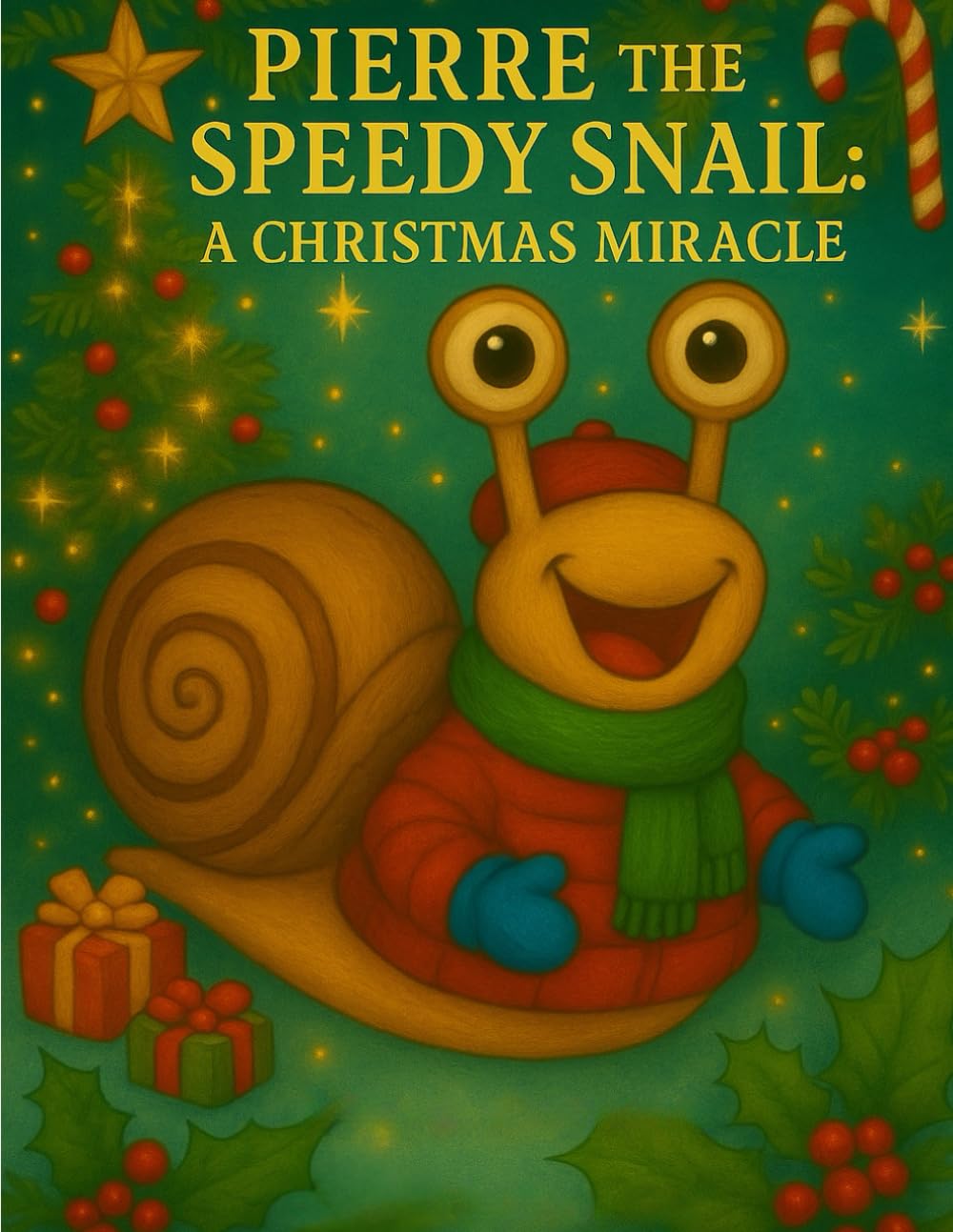 Pierre the Speedy Snail: A Christmas Miracle (Never Give Up! Adventures of Pierre the Speedy Snail)