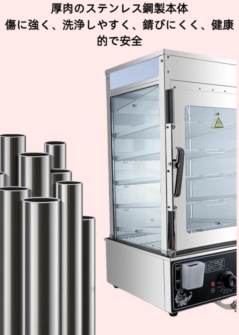 Zxyler ステンレスおでん鍋｜32cm 仕切り付き両手鍋 家庭用分割鍋