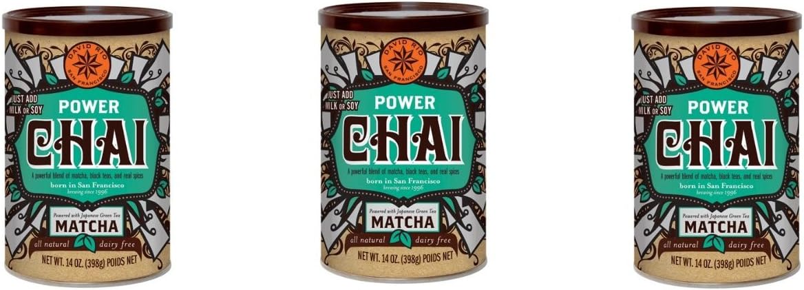 David Rio Chai Tea Power Chai David Rio 3 Tins 398 G Each