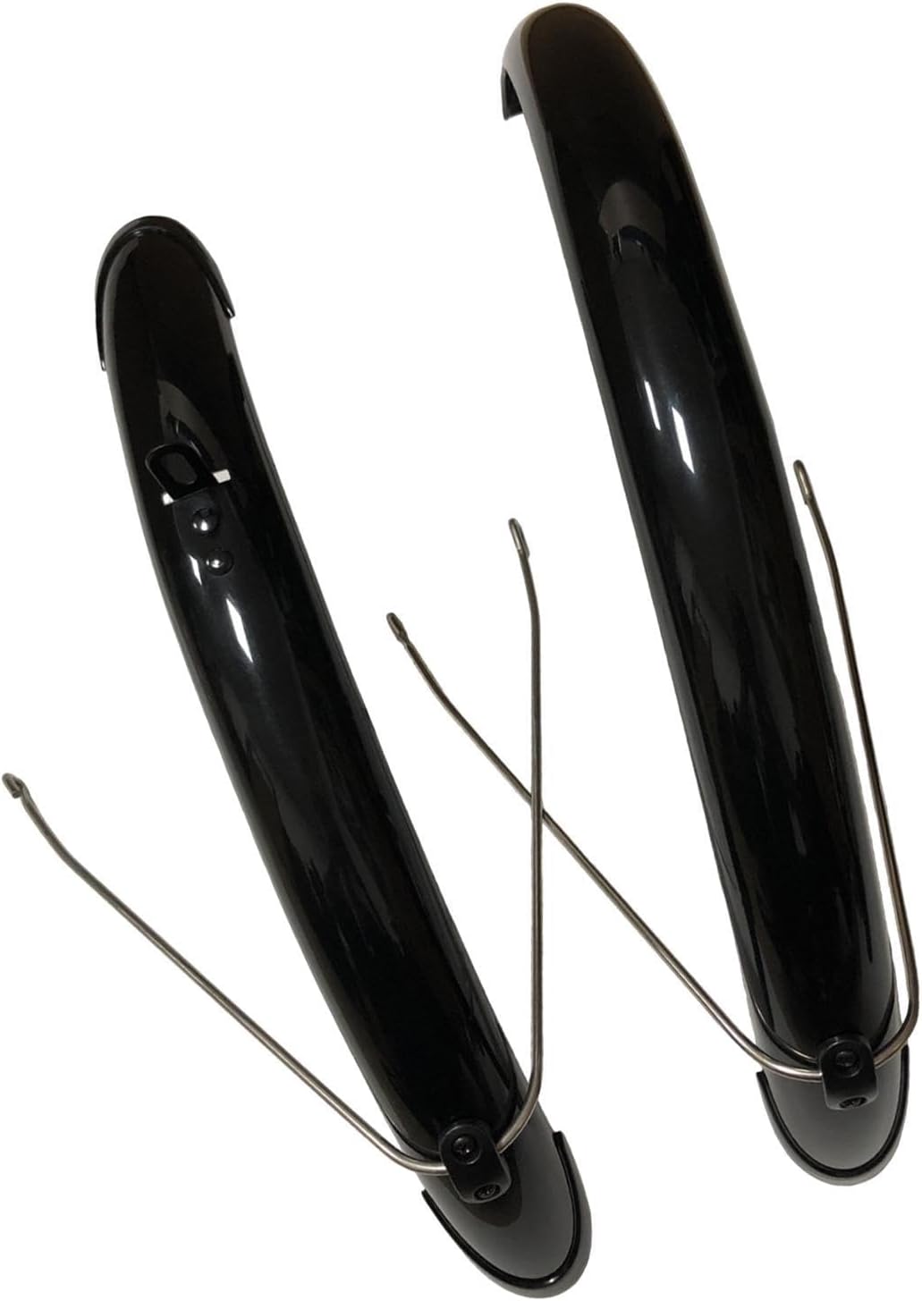 Colaxi Folding Bike Fenders Mudflaps for 20 inch Wheel, Black Folding Bicycle Mud Guards, Front&Rear Fenders Set, Easy Installation