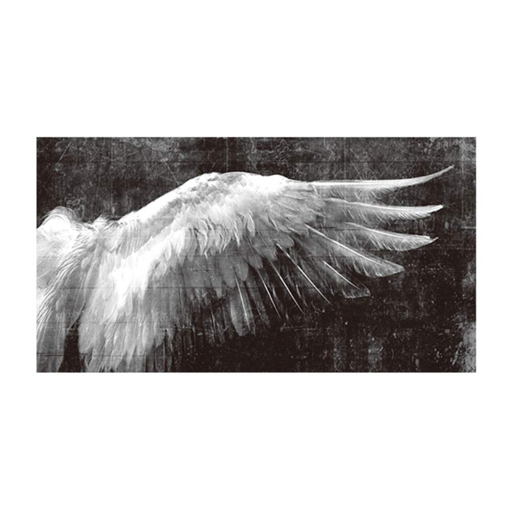 GLWDMB Cuadro moderno en forma de alas de ángel con plumas de ángel sin marco, 1 Pedazo