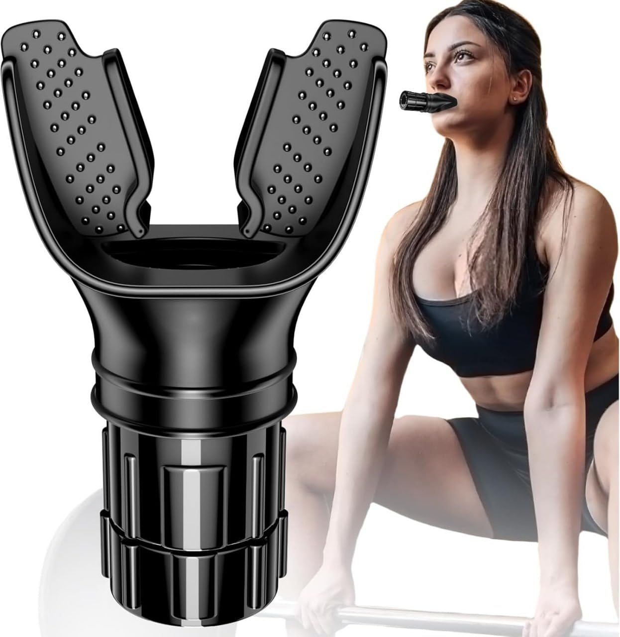 Xviranta Portable Breathing Trainer for Lung Capacity, Endurance and Respiratory Strength, for Athletes and Fitness Enthusiasts-image-46