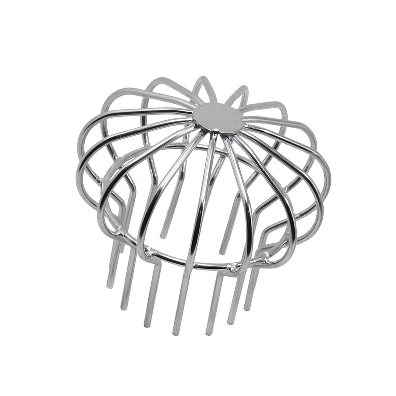 RGYBAO Steel Round Drain Grate Cover Outdoor Anti Clog Meshing Design Round Grates Cover for Balcony Patio Water Drainage Removable Anti Blockage Drain