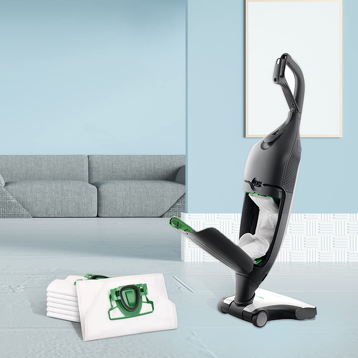 Sacs Aspirateur Vorwerk VK200 FP200 – Lot De 8 – Rechange Non OEM