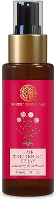 Essentials Hair Thickening Spray Bhringraj & Shikakai | Volumizing Spray for Thicker, Fuller Hair | With Vitamin B5 & Keratin | Reduces Hair Fall