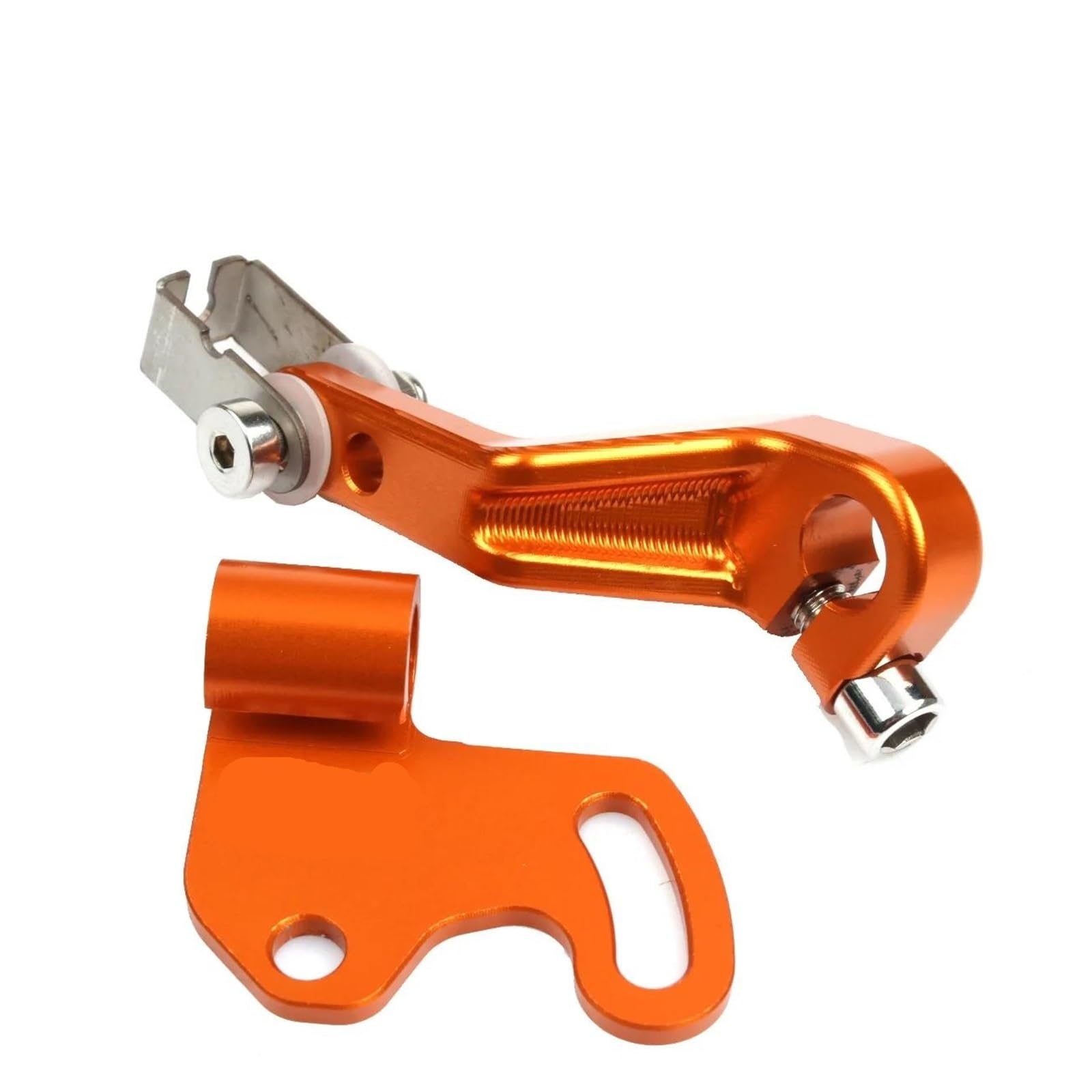 Sgdeydfh Orange For Du&Ke 790 890 & Adve&Nture Adv R 2023-2018 2022 2021 2020 One Finger Clutch Lever Arm Cnc Aluminium(Orange)