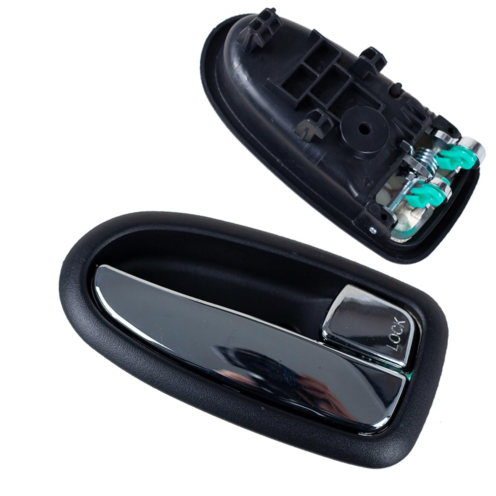 Rynvrncoe 1 Pcs Chr Right Car Door Handle For Hyundai For Matrix For Lavita 2001-2010 82610-17000 82620-17000 Car Inner Door Handle Left Right(1 Pcs Chr Right)