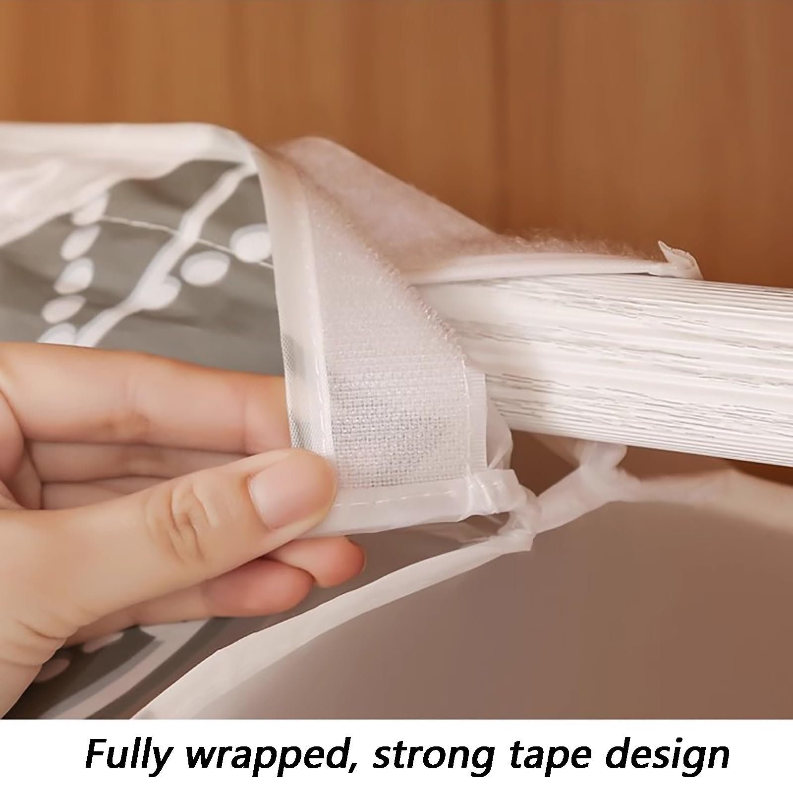 Bolsas de ropa totalmente cerradas con cremallera, a prueba de polvo y transpirables, para trajes, abrigos, vestidos de novia y protección larga de ropa