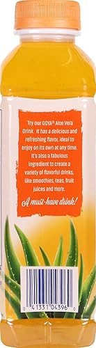 Vista 4 de Goya Foods - Bebida de aloe vera con sabor a mango, 16.9 onzas líquidas (paquete de 12)