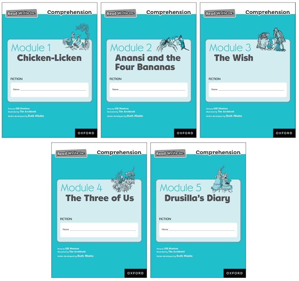 Modules 6-10 Mixed Pack of 5 (1 of each title) (Read Write Inc. Comprehension 2nd Edition)