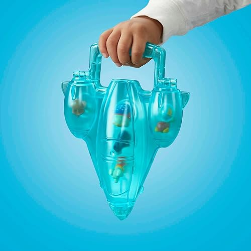 Miniatura 3 de Fisher Price DC League of Super-Pets Invisible Jet Case Mini Figura 5 Pack