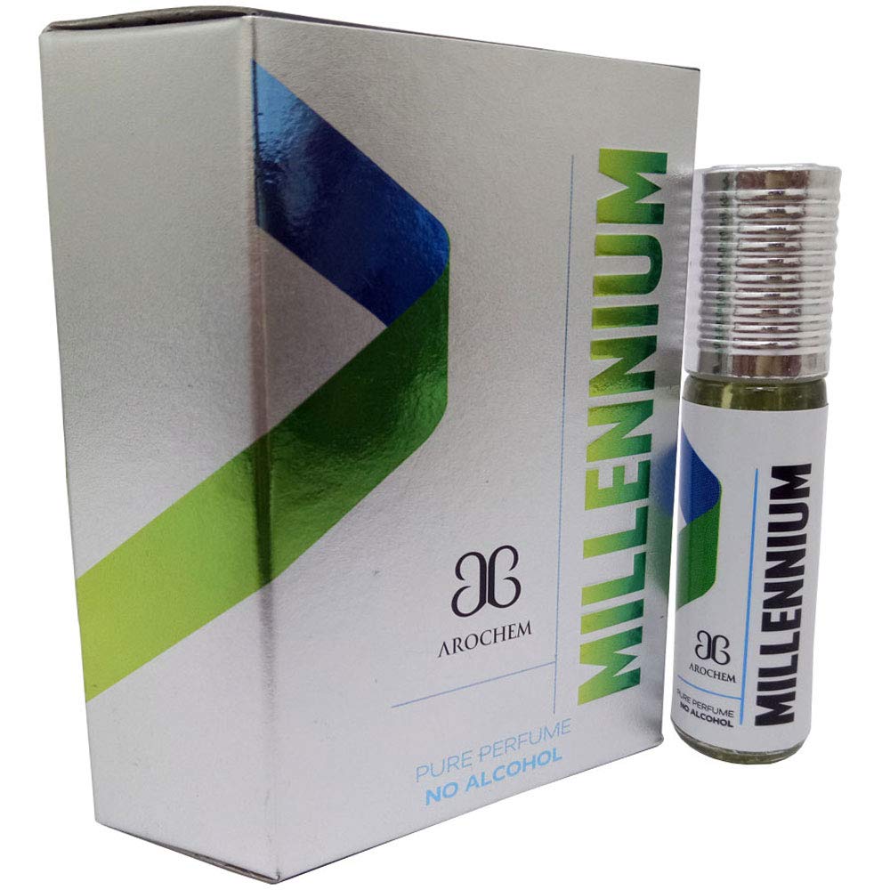 Arochem Millennium 6 ml Roll On Pure Perfume No Alcohol