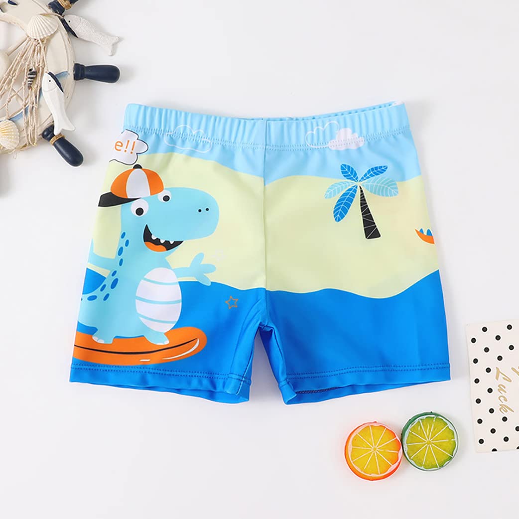2er-Pack Jungen Badeshorts 5-13 Jahre große Jungen Bademode Dinosaurier Kinder Badehose