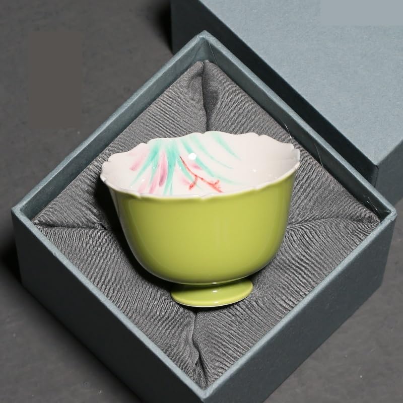 Filiżanki Matcha Travel Coffee Filiżanka Ręcznie Malowana Mistrz Filiżanka Ceramiczna Pojedyncza Filiżanka Podszkliwa Lotteria Filiżanka do herbaty Zestaw do zaparzania herbaty Kubek