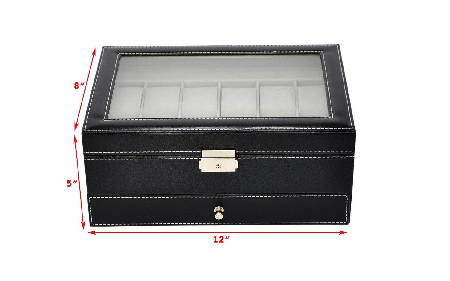 Autoark Coffret de rangement pour montres