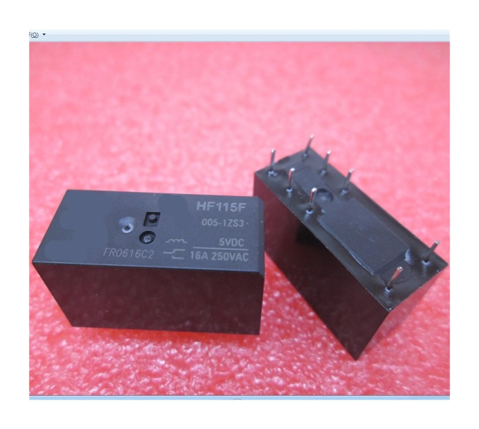 WQGQPXOB Relay HF115F-005-1ZS3 JQX-115F-005-1ZS3 HF115F-005-1ZS3-5VDC JQX-115F HF115F 005-1ZS3 5VDC DC5V 5V 16A DIP8