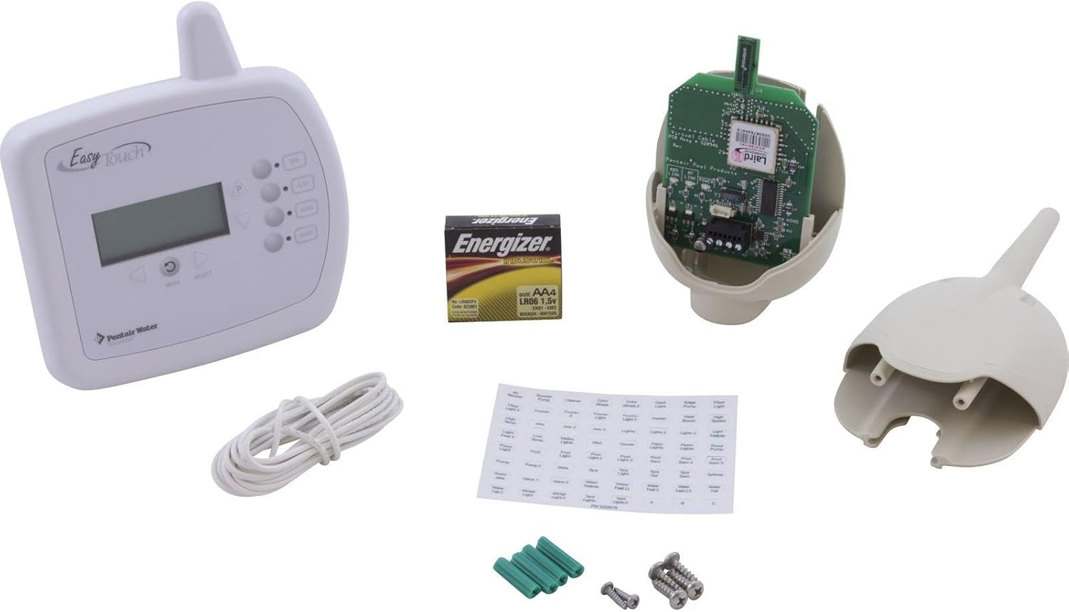 Pentair 520546 EasyTouch Wireless Controller Kit for 4 Circuit System, - B0039PRSLW