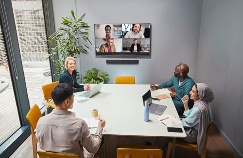 Jabra Panacast 50 Vbs Videobar - Soluzione Video All-In-One Con Certificazione Uc, Caricatore Emea, Qualità Audio E Video Avanzata, Per Conferenze Professionali - 3
