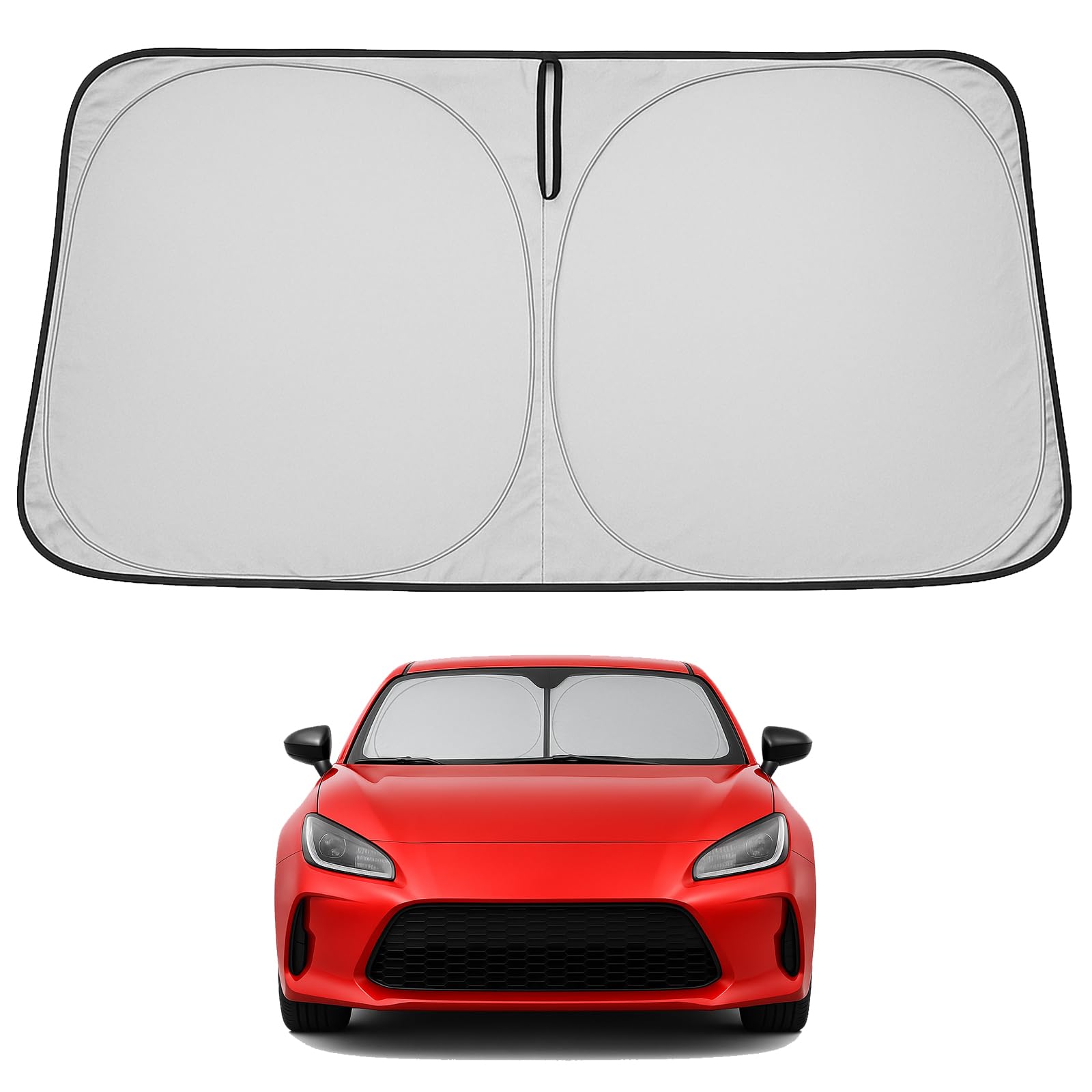 Proadsy Custom Fit 2022-2026 Toyota GR86 Windshield Sun Shade, Blocks Heat