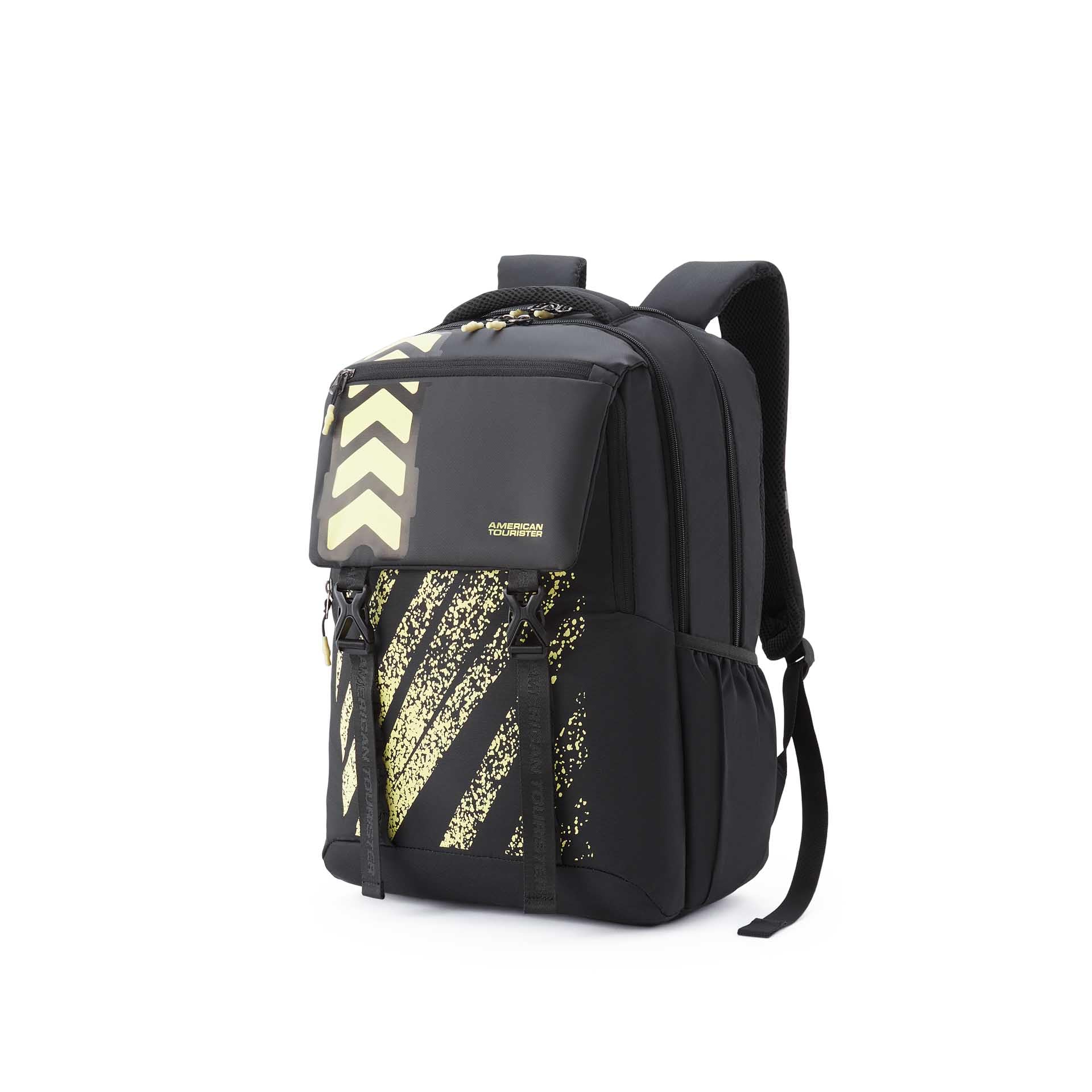 Axel | 30 Ltrs | 3 Compartments | Bottle Pocket | Ergonomic Padded Back Panel & Shoulder Straps | High School Backpack | 1 Year International Warranty | Black-image-31
