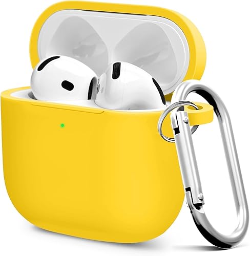 Miniatura 7 de Funda para AirPods 3, accesorios de protección de silicona con llavero y bolígrafo de limpieza compatible con Apple AirPod de 3 generación 2021 para