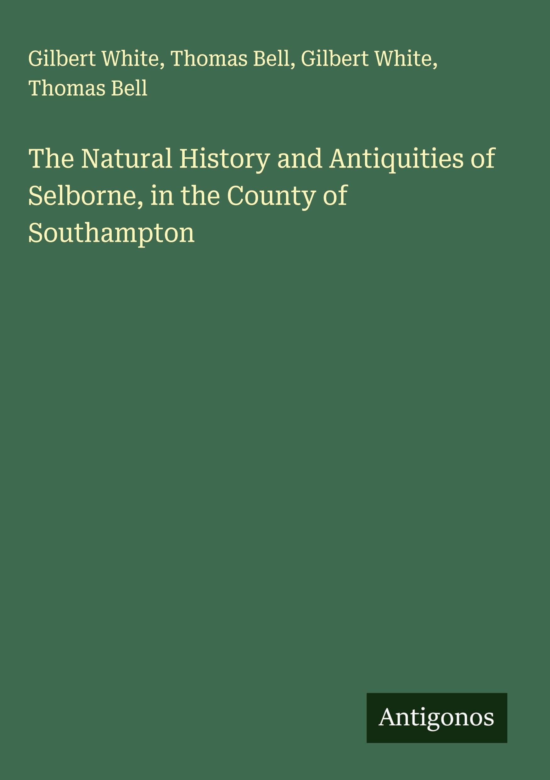The Natural History of Selborne pour comprendre l'histoire naturelle
