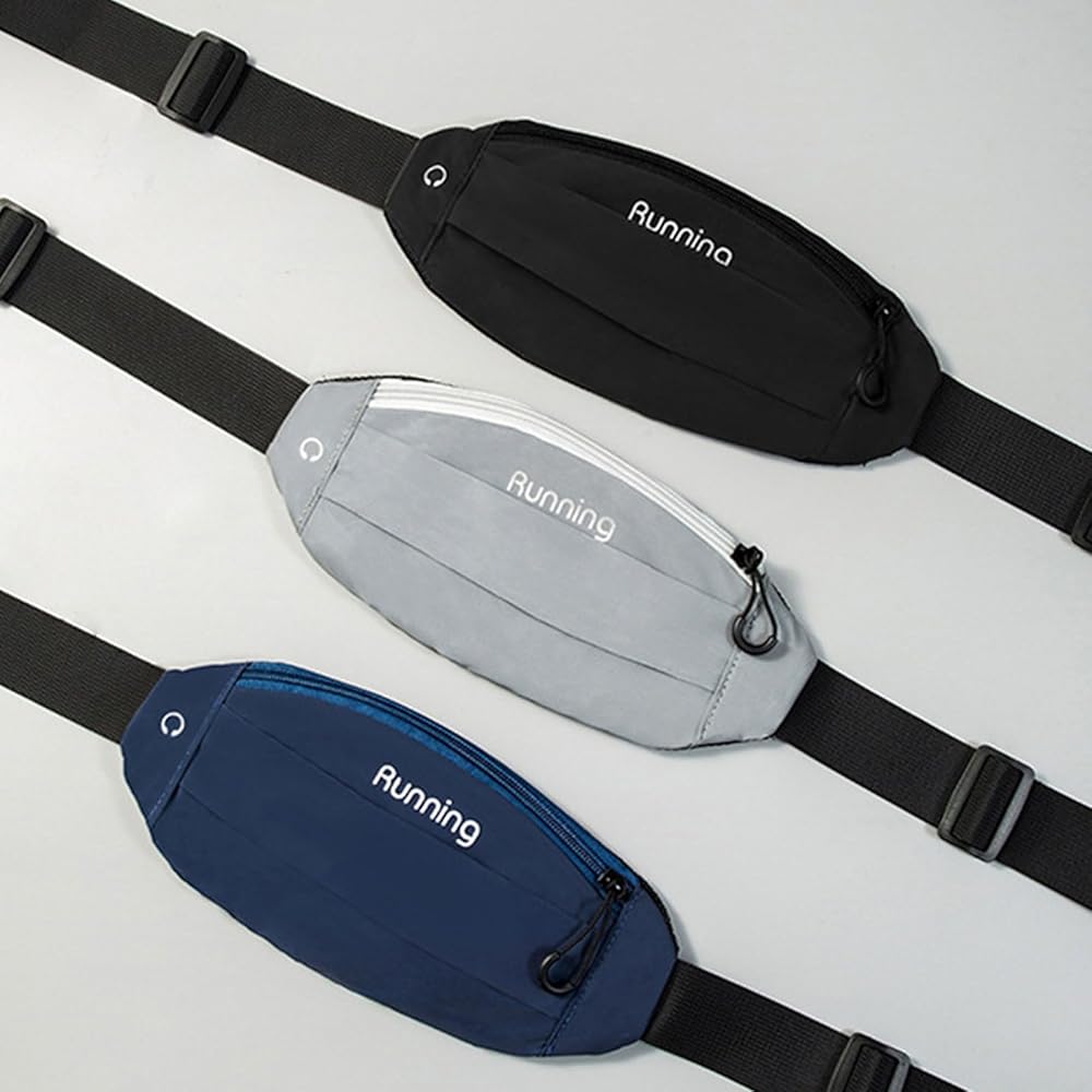 Running Belt Voor Telefoonhouder Verstelbare Waterdichte Taille Pack Voor Vrouwen En Mannen Met Hoofdtelefoon Snoeren Gat Flipbelt Running Pouch Voor Hardlopen Wor
