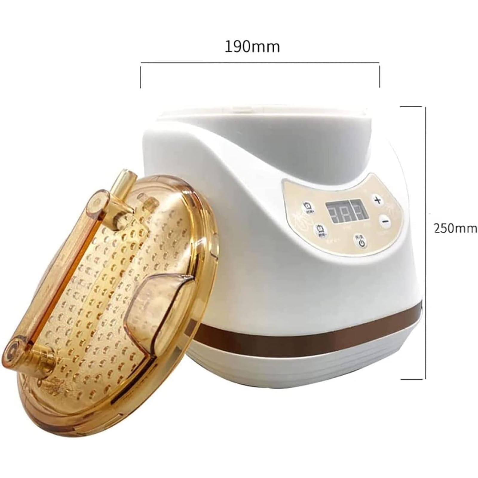 Generatore di vapore portatile per sauna, 1000 W, 2 l, con display digitale e telecomando, ideale per la famiglia benessere e la spa