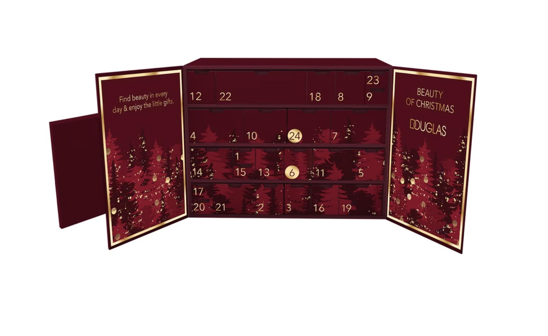 Douglas Adventskalender 2025 Frauen, Luxury PFLEGE MAKE-UP DUFT Advent Kalender, Anti-Aging Pflege, Beauty für Frau und Damen, Advent Calendar, Weihnachtskalender 2025 (Wert 950€)