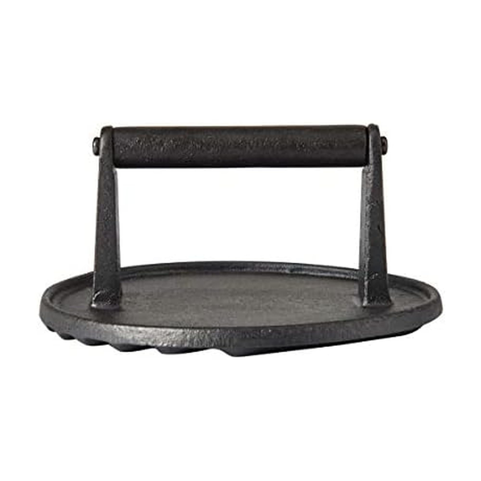 Farberware Barbecue Cast Iron Grill Press, 7-Inch, Black
