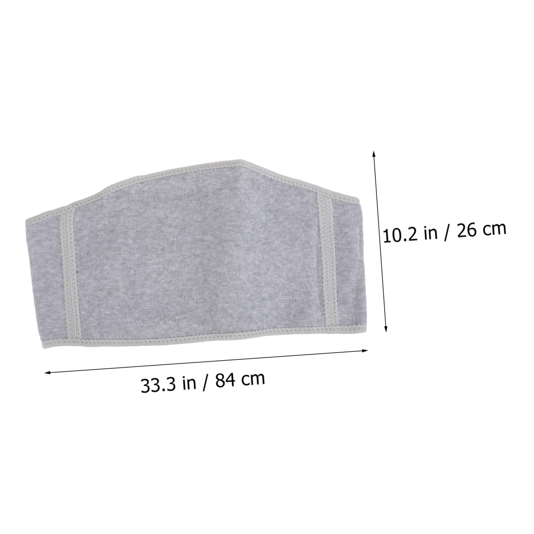 BESTYASH Waist Support Belt Charcoal Comfortable Cotton Heat Therapy Lower Back