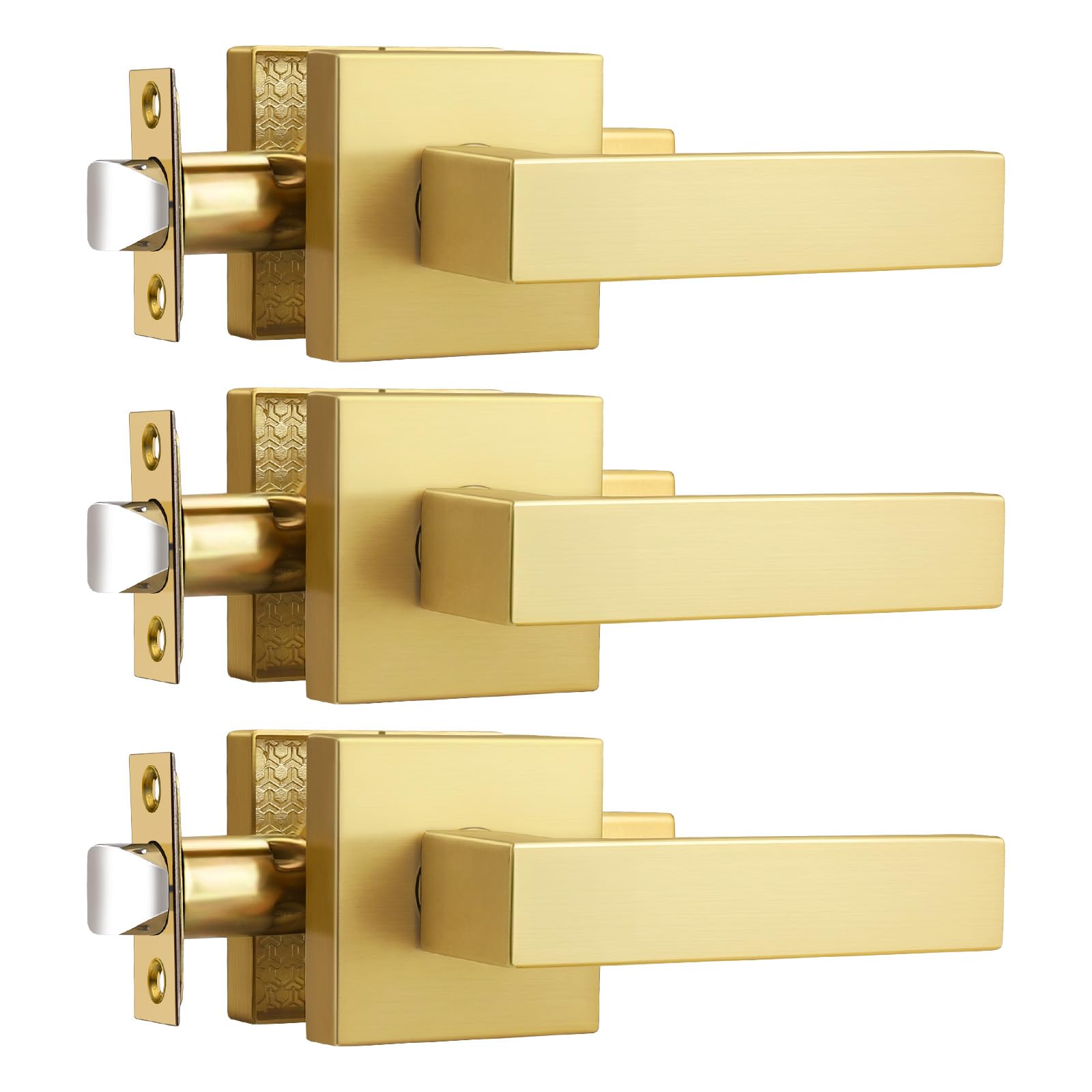 Gold Door Knobs - Privacy & Security -25