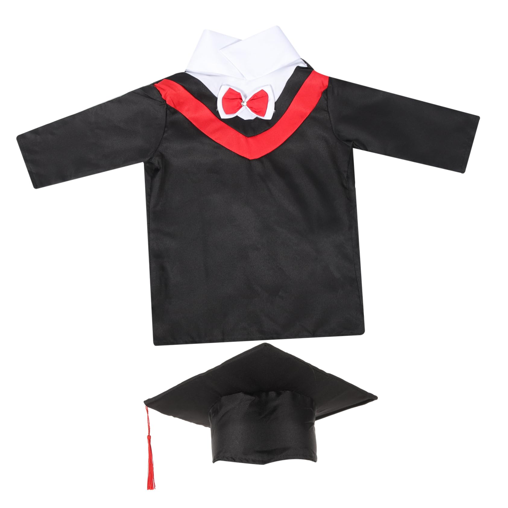 Suit for Suit Cap and Gown 2022 Robe Kids Suit Kids Bonnet Master Costume Toddler Man and Woman Size 5 As shown